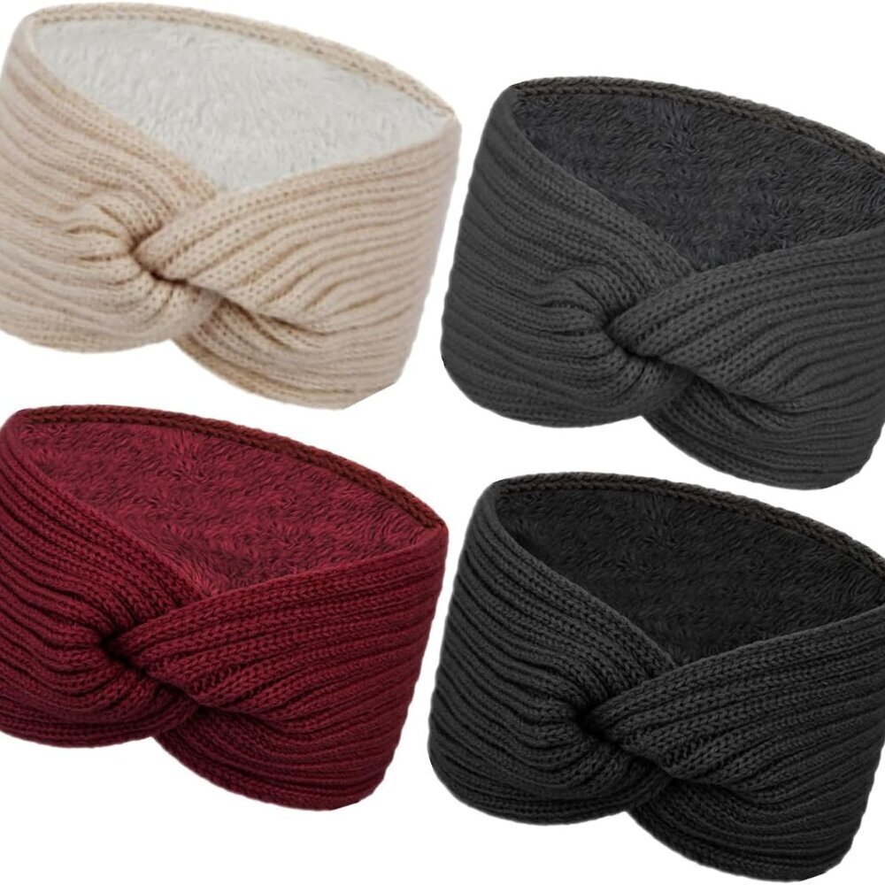Cozy Cable Knit Headband Ear Warmer for Women Winter